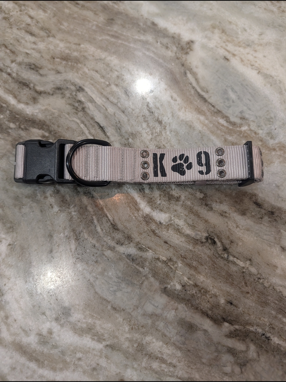 K9 Paw-Print Dog Collar